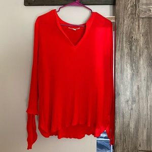 Michael Kors Red Blouse